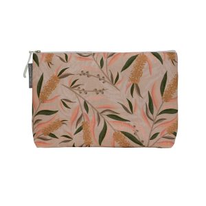 Bottlebrush large cosmetic bag