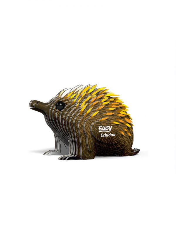 Eugy Dodolands cardboard Echidna model