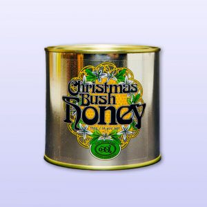 Christmas Bush Honey tin