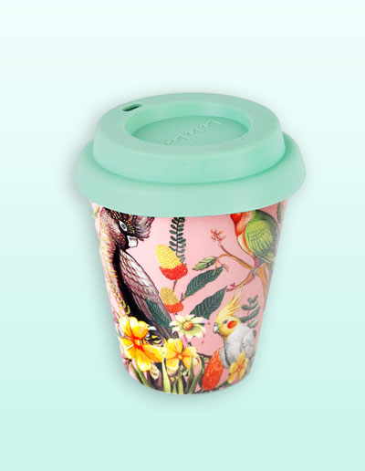 Floral Paradiso small coffee cup