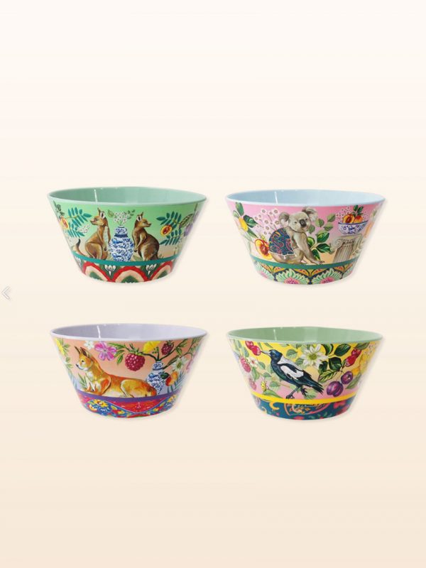 Serendipity design bowls set of 4