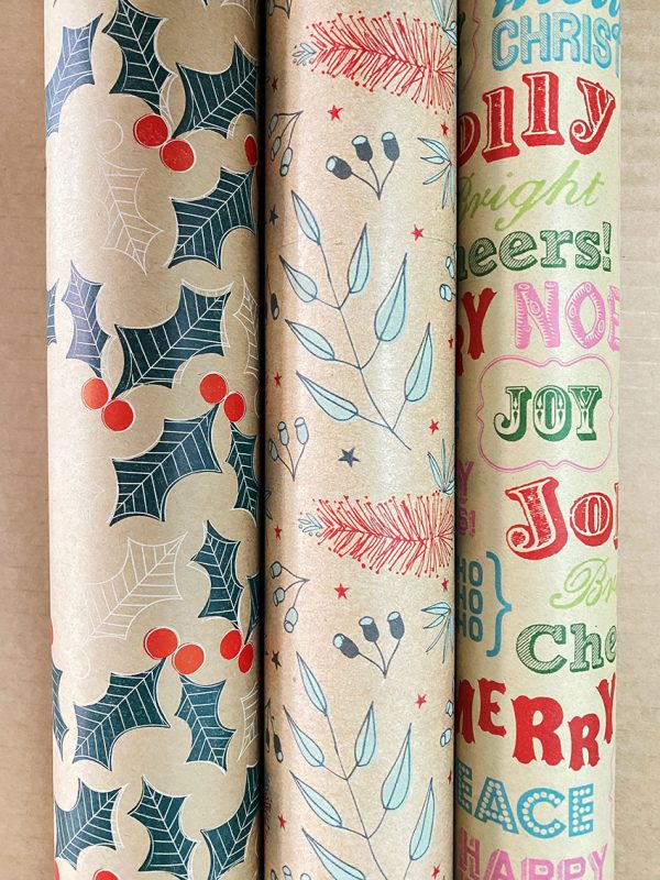 Christmas wrapping paper
