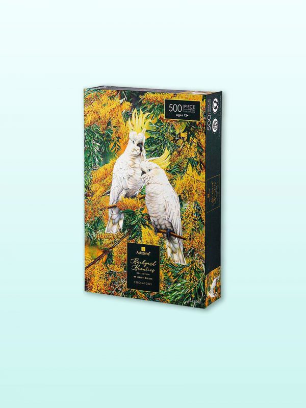 Sulphur crested cockatoo jigsaw puzzle