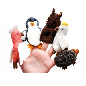 Australian Animals finger puppets Set B