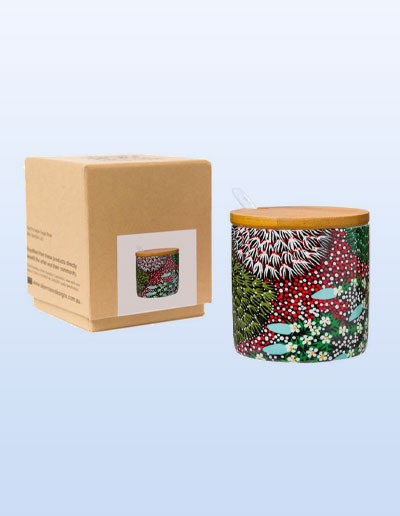 Coral Hayes sugar bowl and gift box
