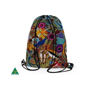 Justin Butler art back pack