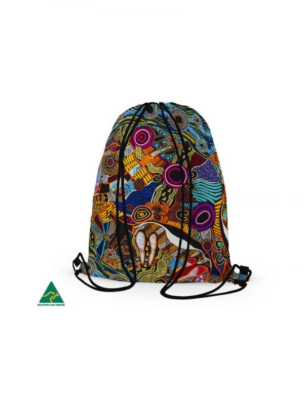 Justin Butler art back pack