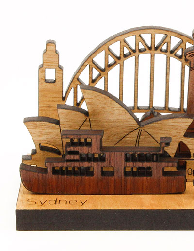 Sydney mini wooden landscape