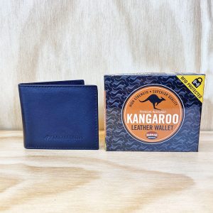 Black Kangaroo Leather wallet