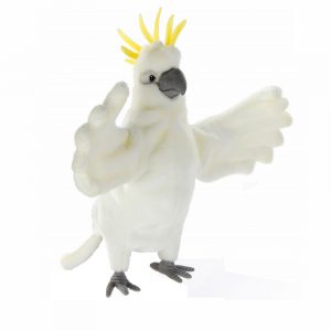 Hansa Cockatoo plush Puppet