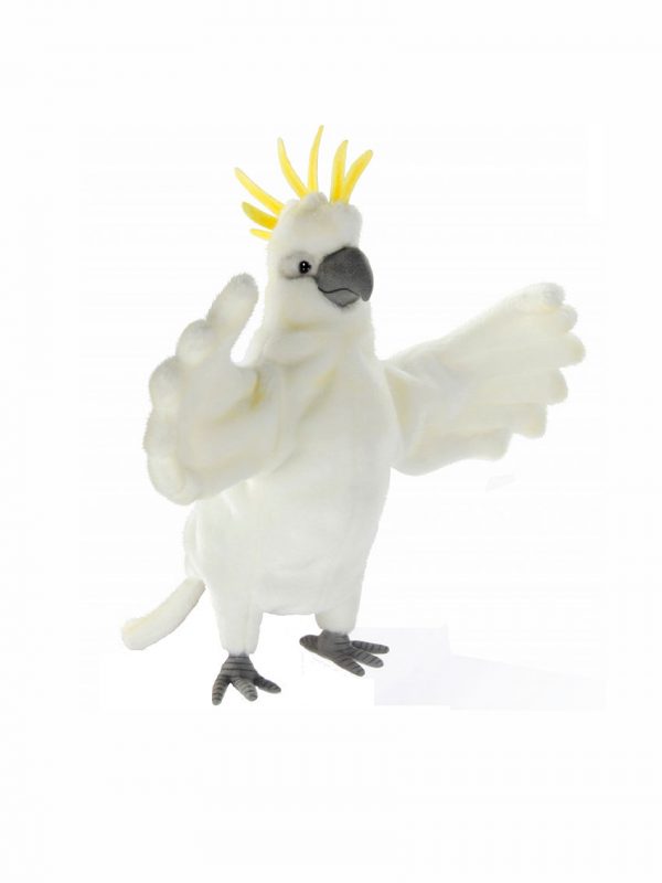 Hansa Cockatoo plush Puppet