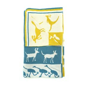 Yellow Cedric Varcoe Babys Blanket