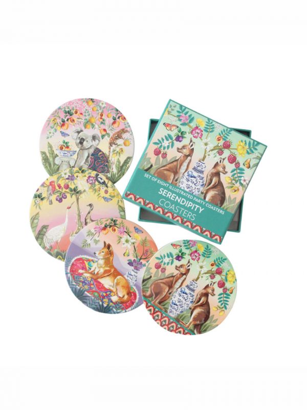 Serendipity coasters set