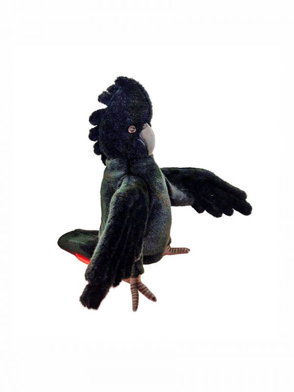 Black Cockatoo hand puppet