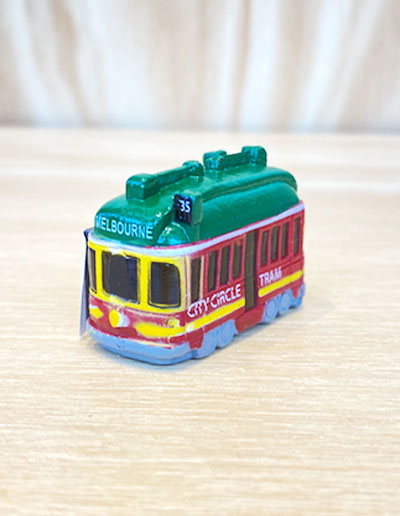 3D Melbourne Tram magnet
