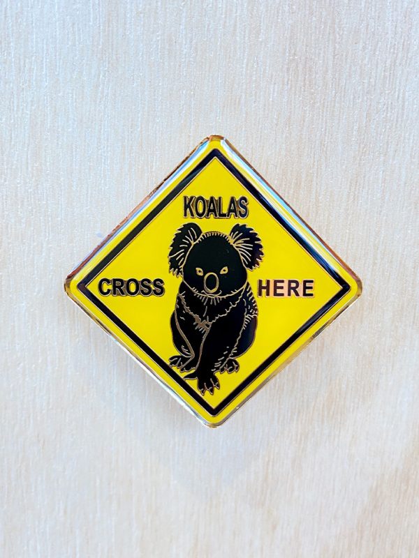 Koala Road sign magnet