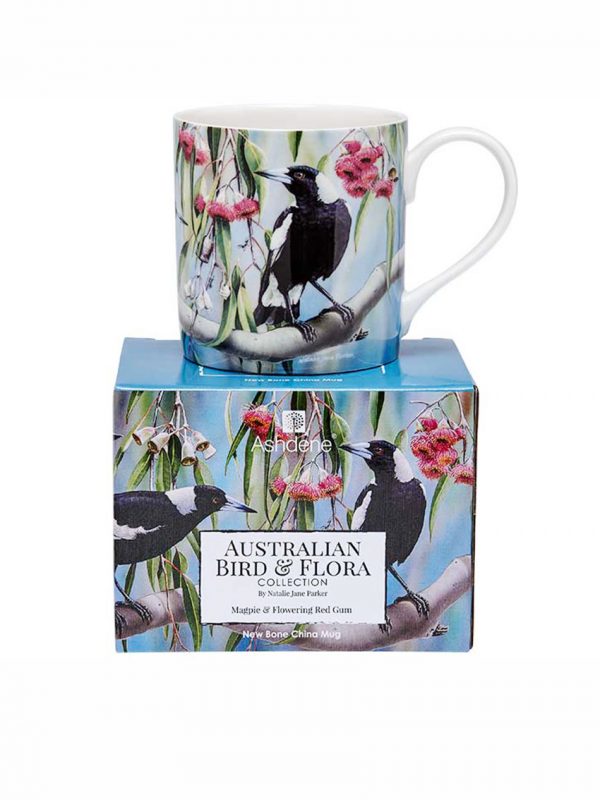 Magpie China mug and gift box