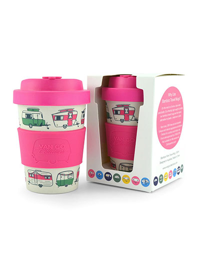 Iconic travel mug pink