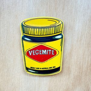 Vegemite jar magnet