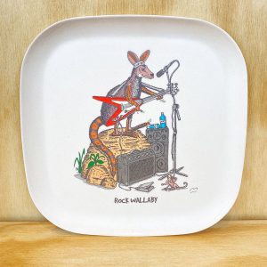 Squidinki Wallaby plate