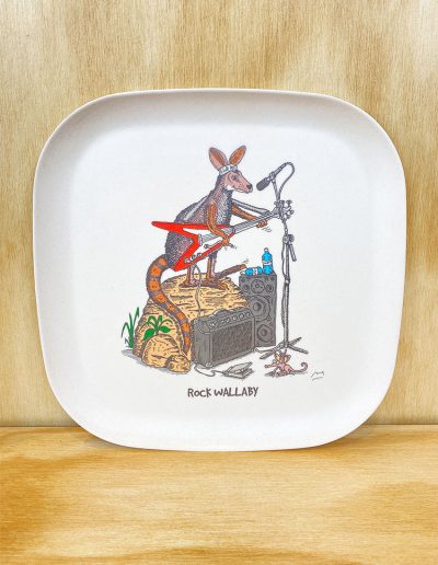 Squidinki Wallaby plate