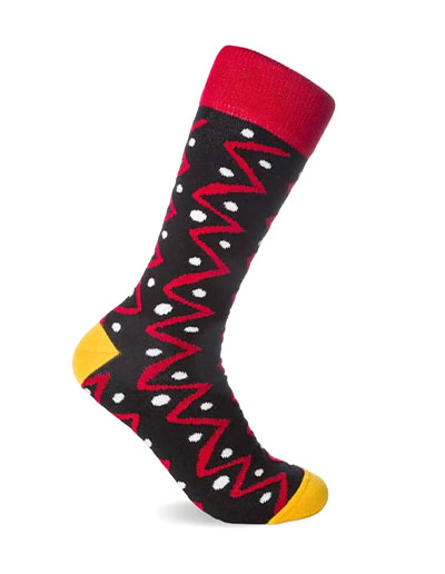 Chris Black Aboriginal art socks