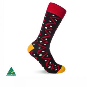 Chris Black Aboriginal art socks