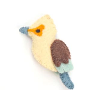 Kookaburra felt finger puppet