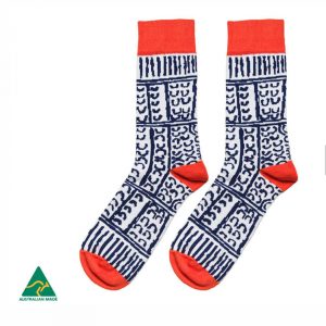 Paddy Stewart Aboriginal Art socks