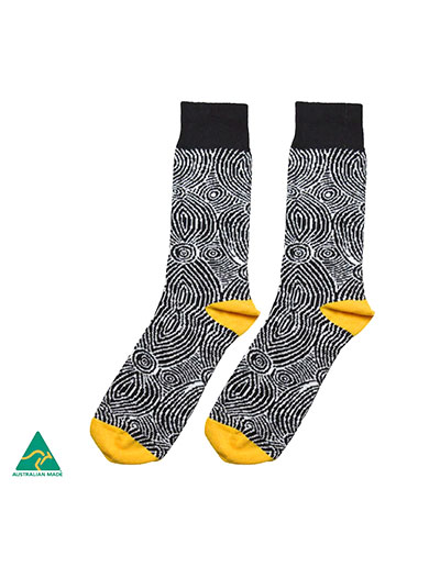 Pauline Gallagher Aboriginal Art socks