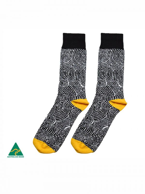 Pauline Gallagher Aboriginal Art socks