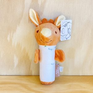 Kangaroo rattle teether