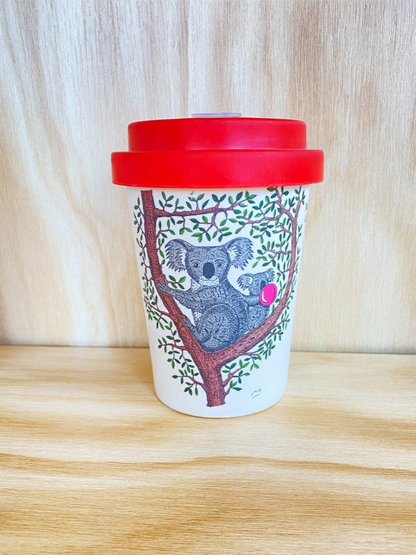 Koala and Wombat travel cup