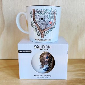 Koala and wombat mug