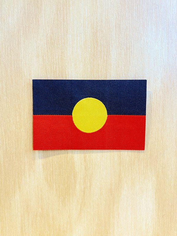 Aboriginal flag embroidered patch