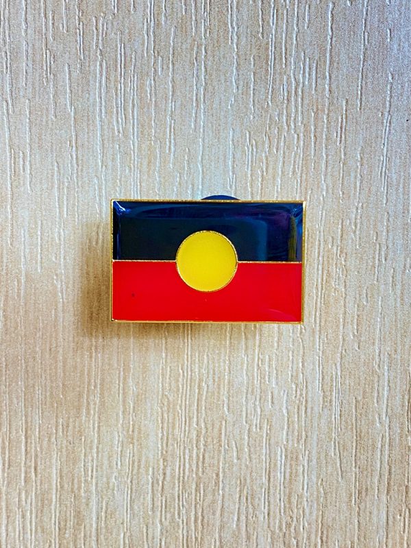 Aboriginal flag pin