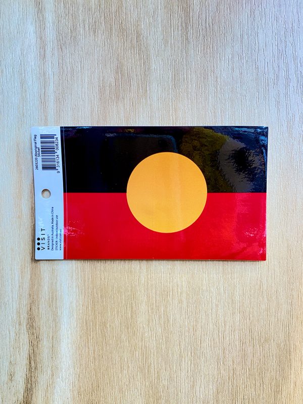 aboriginal flag sticker