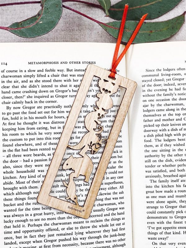 Australian animal bookmark