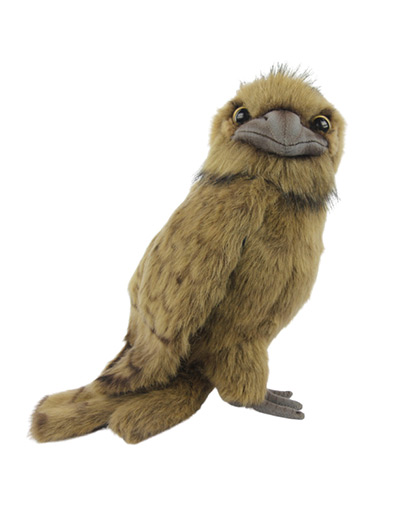 tawny frogmouth plush toy