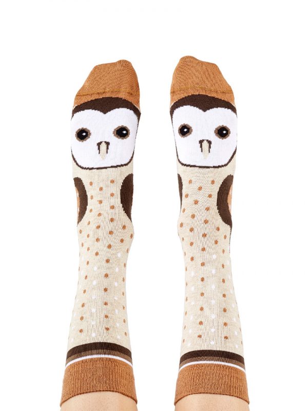 Barn owl socks