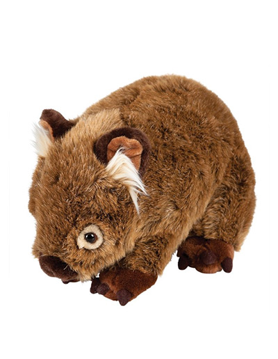 Russel the plush wombat