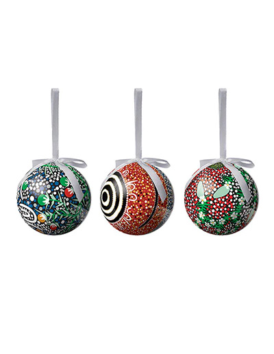 Coral Hayes Christmas Baubles