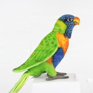 Standing Lorikeet plush by Hansa