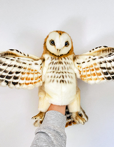 Barn Owl Hand puppet