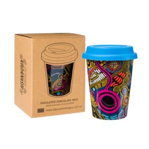 Justin butler travel mug and gift box