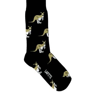 Kangaroo socks black