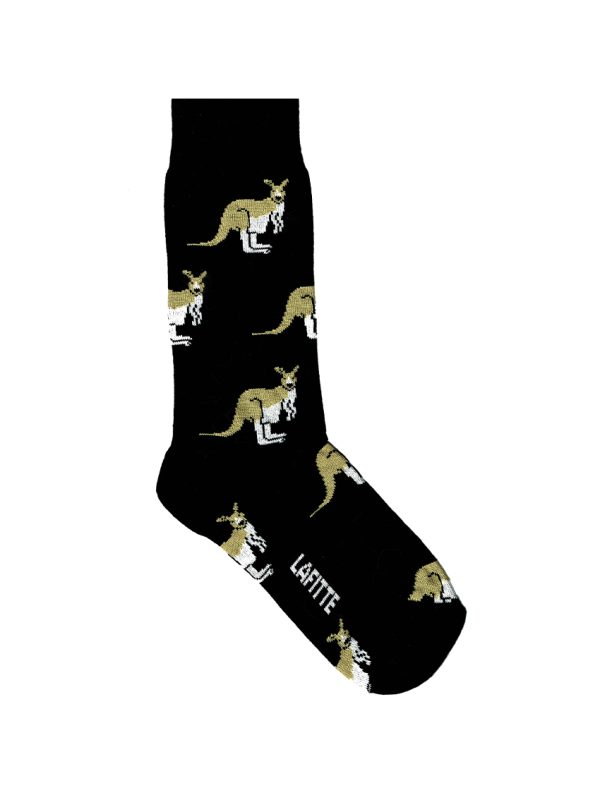 Kangaroo socks black