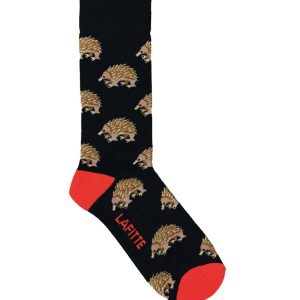 Echidna socks black