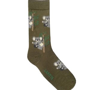 Koala Khaki Bamboo socks