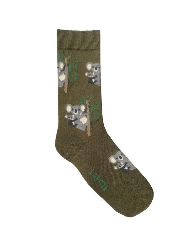 Koala Khaki Bamboo socks